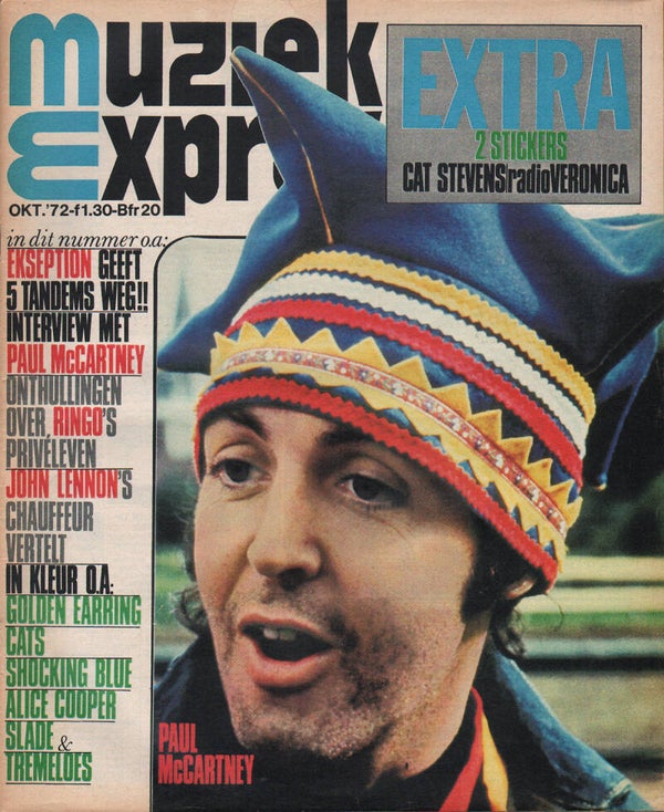 Muziek Expres issue 202 - October 1972 [Holland] - Magazine