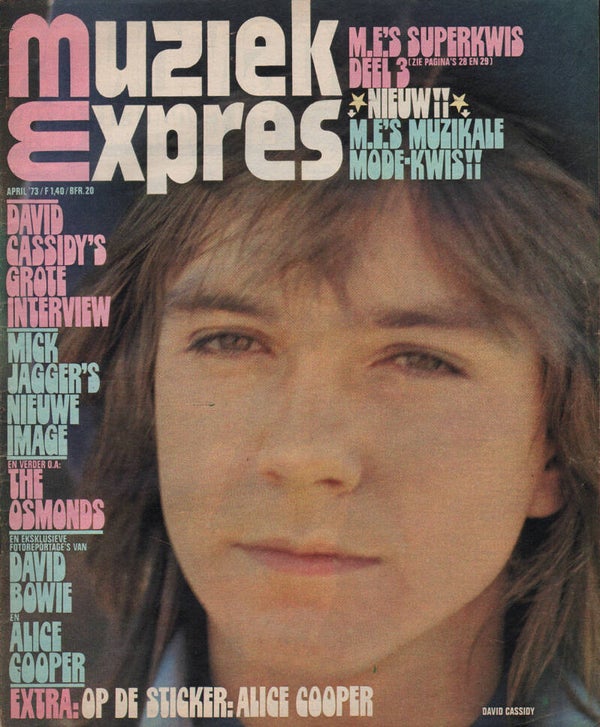 Muziek Expres issue 208 - April 1973 [Holland] - Magazine