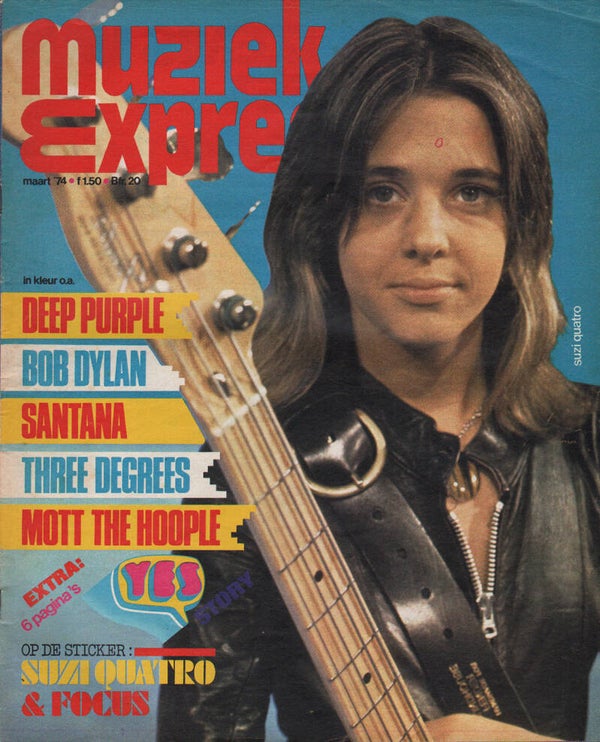 Muziek Expres issue 219 - March 1974 [Holland] - Magazine