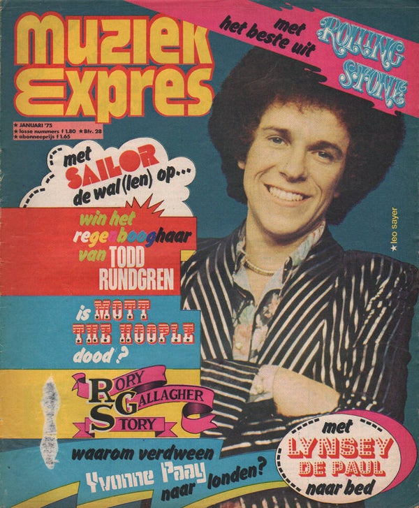 Muziek Expres issue 229 - January 1975 [Holland] - Magazine