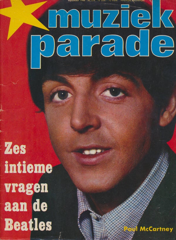 Muziek Parade issue 114 - September 1966 [Holland] - Magazine