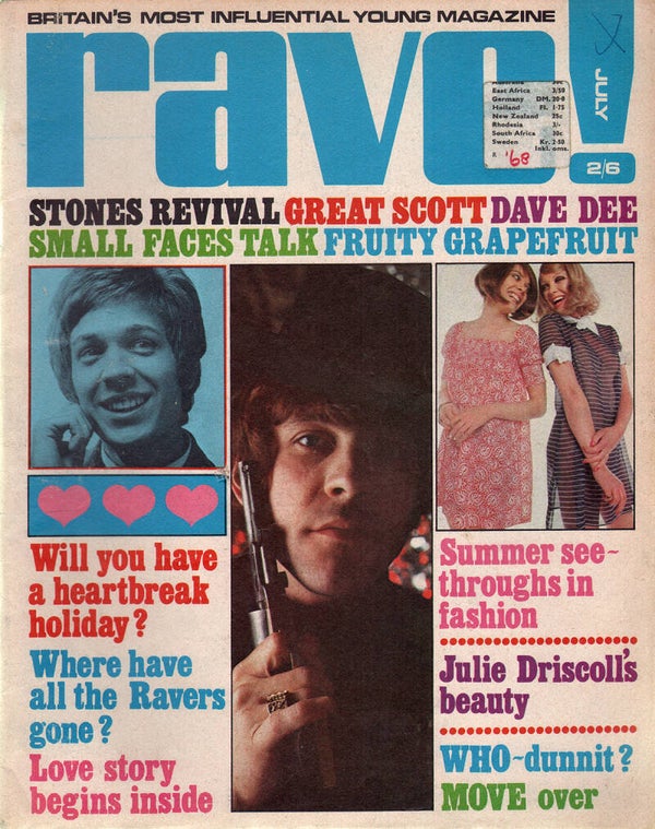 Rave - July 1968 [UK] - Magazine