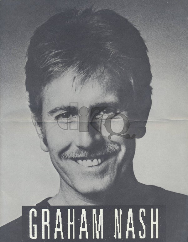 Graham Nash - Innocent Eyes - 1986 [USA] - Press Release