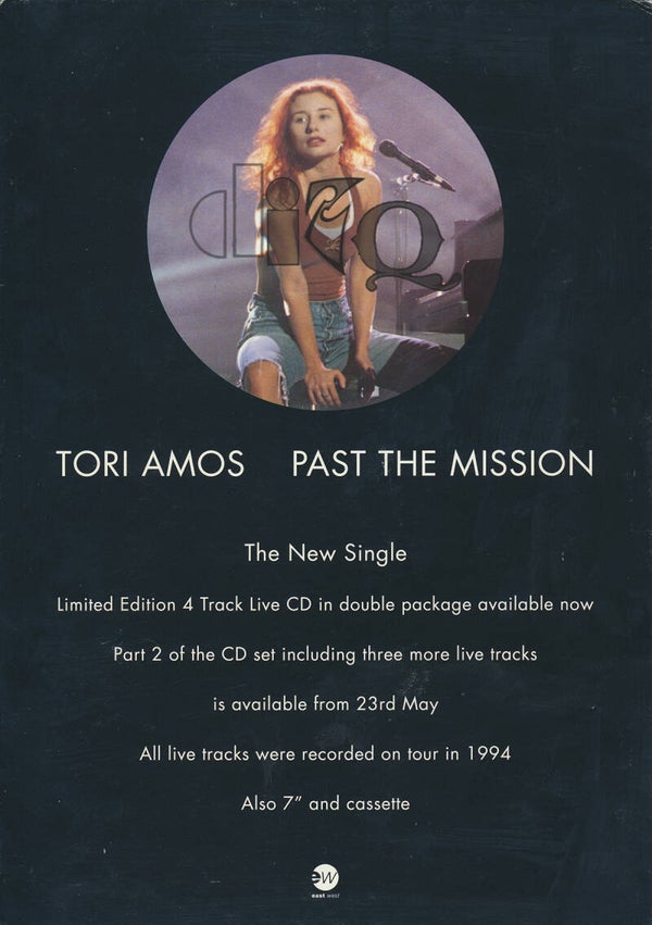Tori Amos - Past The Mission - 1994 [UK] - Counter Display