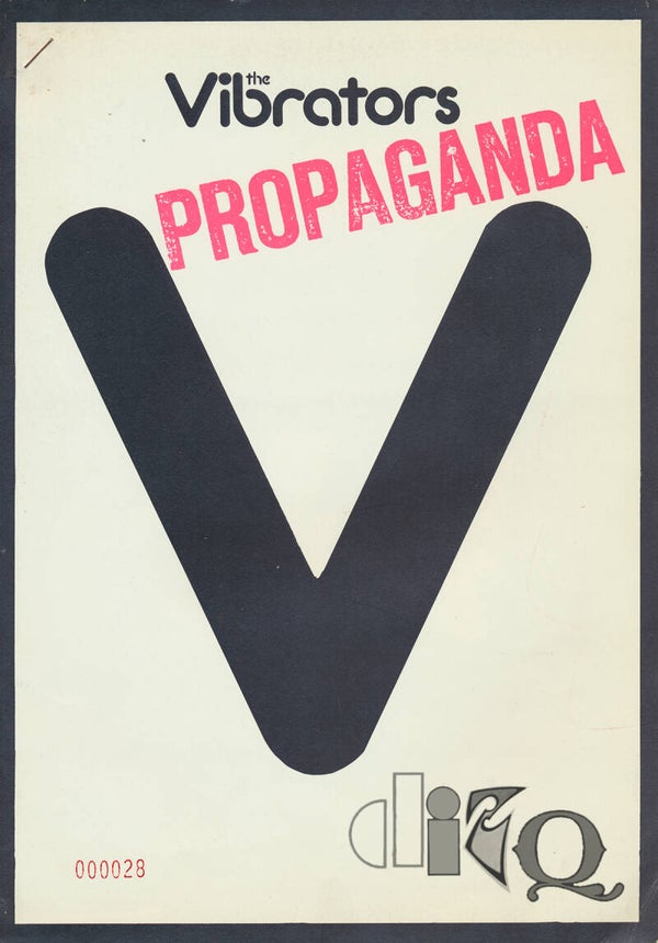 The Vibrators - Propaganda - 1977 [UK] - Press Kit