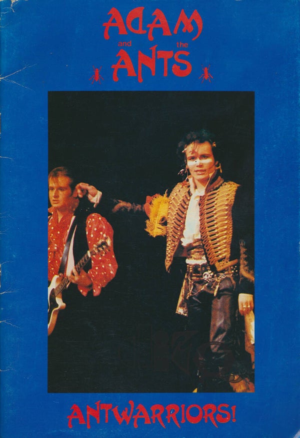 Adam and The Ants - Antwarriors! - 1981 [UK] - Book