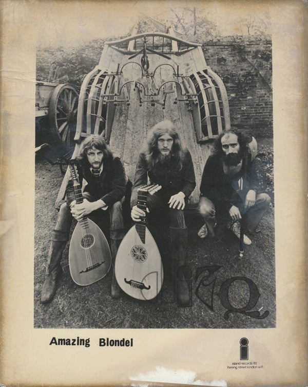 Amazing Blondel - 1970 [UK] - Publicity Photo