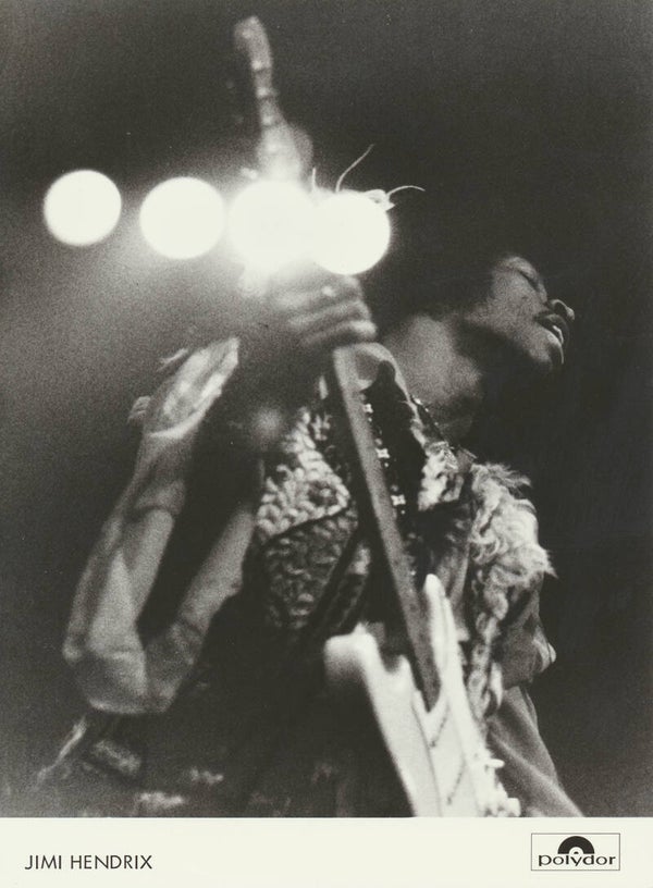 Jimi Hendrix - 1970s [Holland] Publicity Photo