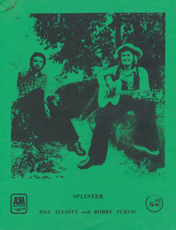 Splinter (George Harrison, The Beatles) - 1975 [USA] - Press Kit