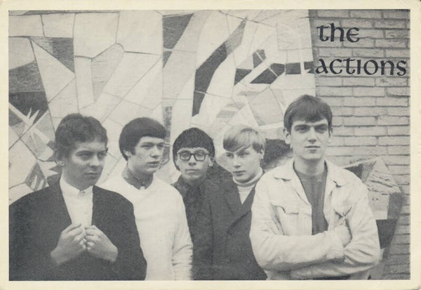 The Actions - 1960s [Holland] - Publicity Postcard