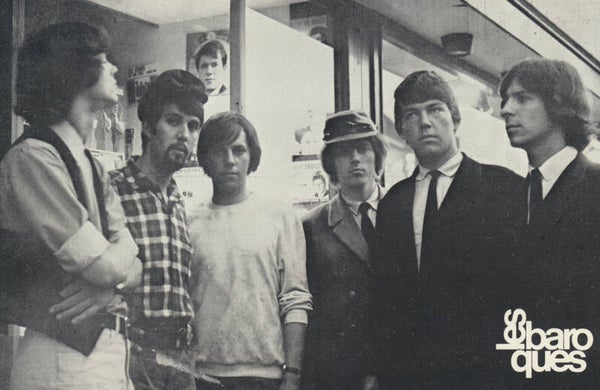 Les Baroques - 1960s [Holland] - Publicity Photocard