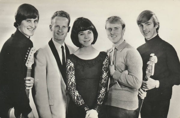The Blue Comets - 1960s [Holland] - Publicity Photocard