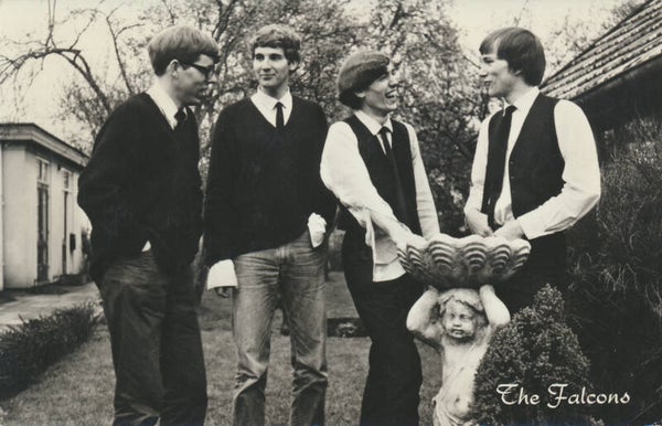 The Falcons - 1960s [Holland] - Publicity Postcard