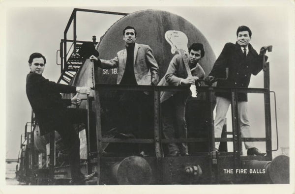The Fire-Balls - 1960s [Holland] - Publicity Photocard