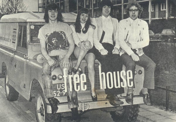 Free-House - 1970s [Holland] - Publicity Photocard