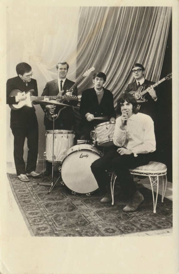 The Jumping Cats - 1960s [Holland] - Publicity Postcard