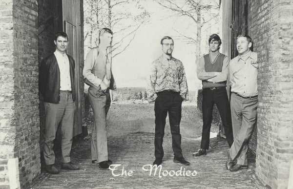 The Moodies - 1960s [Holland] - Publicity Postcard