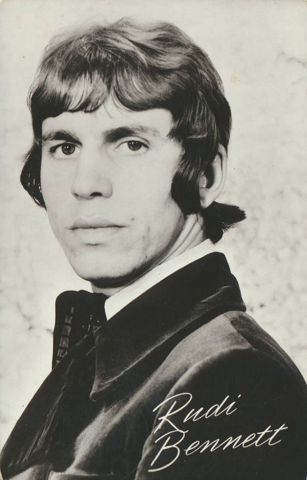 Rudy Bennett (The Motions) - 1960s [Holland] - Publicity Postcard