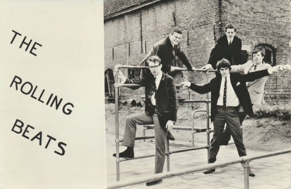 The Rolling Beats - 1960s [Holland] - Publicity Postcard