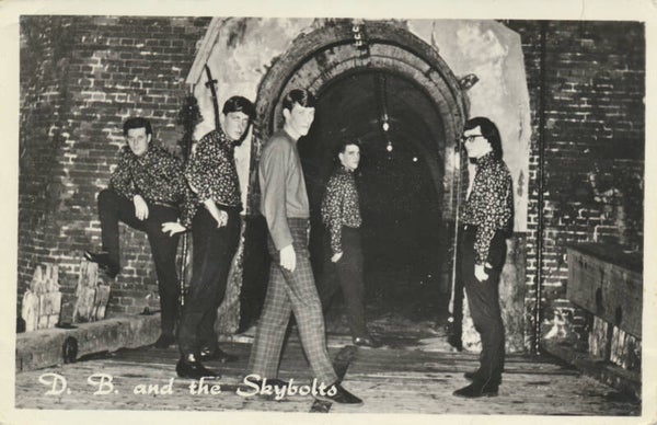 D.B. and the Skybolts - 1960s [Holland] - Publicity Postcard [autographs]