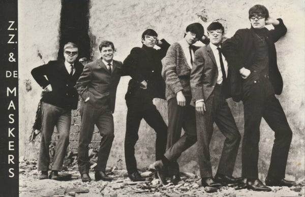 ZZ & De Maskers - 1960s [Holland] - Publicity Postcard