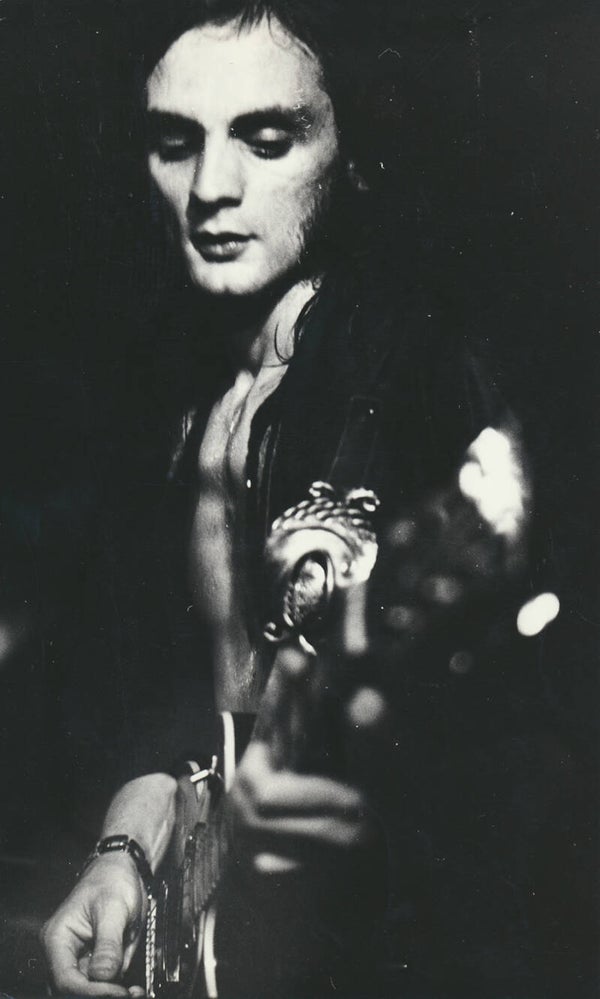 Ted Oberg (Livin' Blues) - 1970s [Holland] - Publicity Photo
