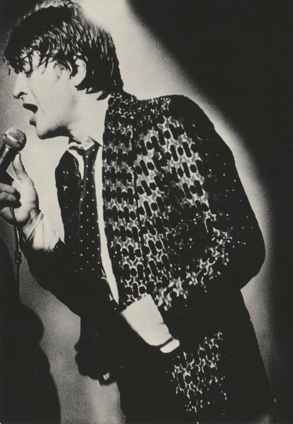 Herman Brood - 1970s [Holland] - Publicity Photocard