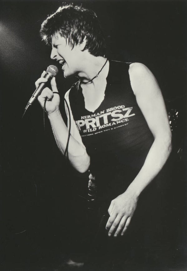 Herman Brood - 1970s [Holland] - Publicity Photocard