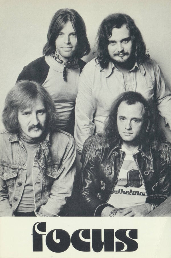 Focus - 1970s [Holland] - Publicity Photocard