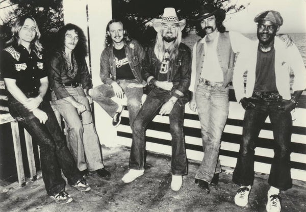 Allman Brothers Band - 1970s [Holland] - Publicity Photocard