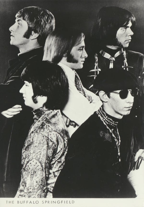 Buffalo Springfield - 1960s [Holland] - Publicity Photocard
