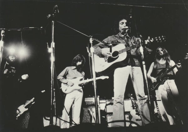 Bob Dylan - George Harrison - The Concert For Bangladesh - 1971 [Holland] - Publicity Photocard