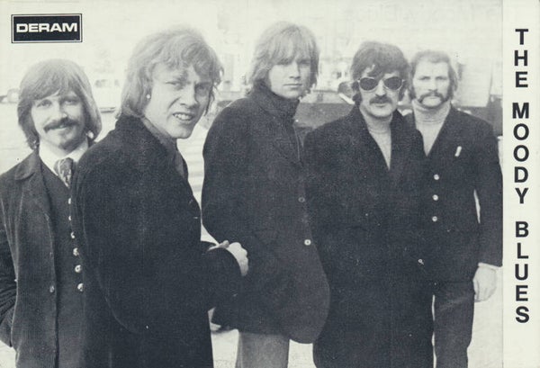 The Moody Blues - 1969 [Holland] - Publicity Postcard
