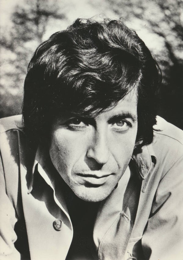 Leonard Cohen - 1970s [Holland] - Publicity Photocard