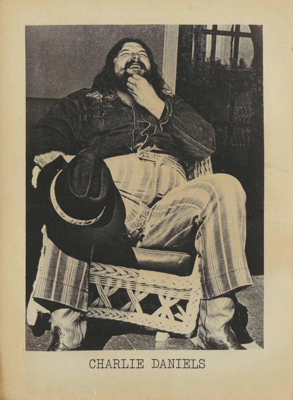 Charlie Daniels - 1970s [Holland] - Publicity Photo