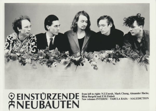 Einstürzende Neubauten - 1990s [Holland] - Publicity Photo