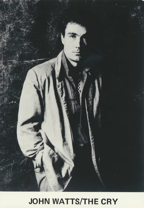 John Watts (Fischer-Z) - 1980s [Holland] - Publicity Photocard