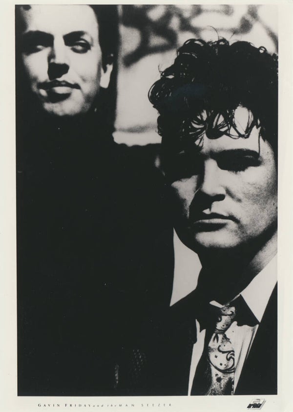 Gavin Friday (Virgin Prunes) and Man Seezer - 1980s [Holland] - Publicity Photo