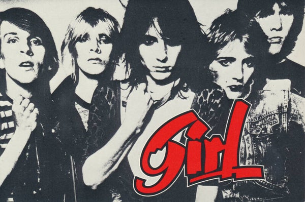 Girl - 1980s [UK] - Publicity Photocard