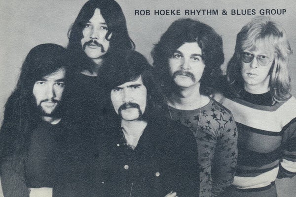Rob Hoeke Rhythm & Blues Group - 1970s [Holland] - Publicity Photocard