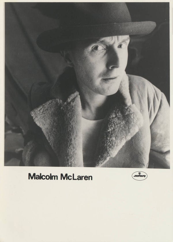 Malcolm McLaren (The Sex Pistols) - 1980s [Holland] - Publicity Photo