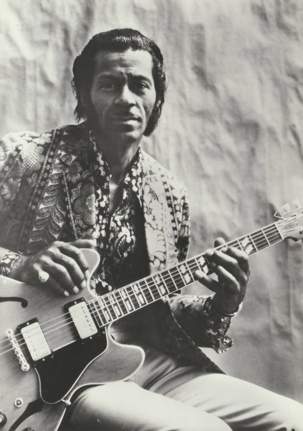Chuck Berry - 1970s [Holland] - Publicity Photocard