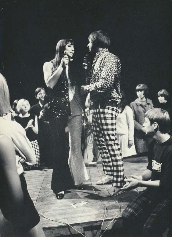 Sonny & Cher - Beat Club - 1960s [Germany] - Publicity Photo