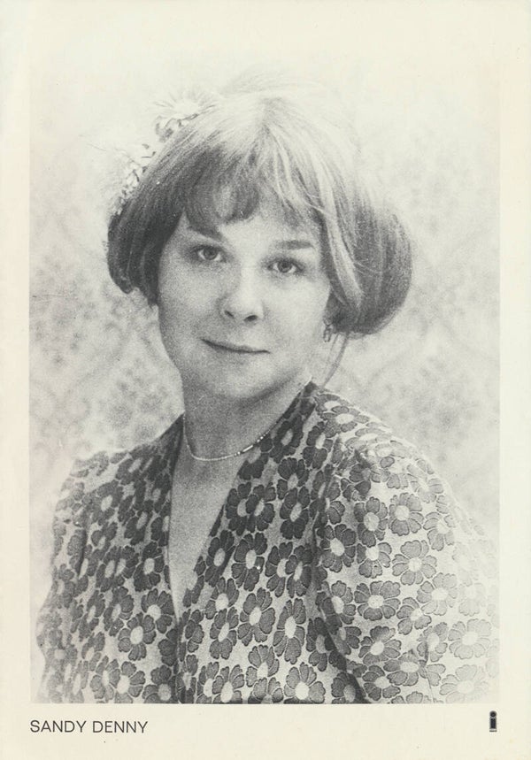 Sandy Denny (Fairport Convention) - 1970s [Holland] - Publicity Photo