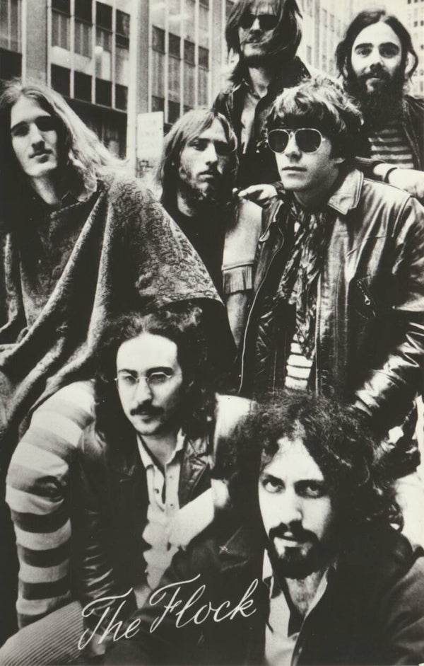 The Flock - 1970s [Holland] - Publicity Postcard