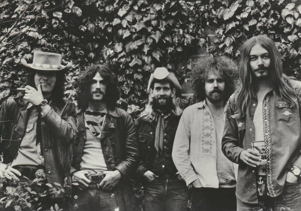 The New Riders Of The Purple Sage (Grateful Dead) - 1970s [Holland] - Publicity Photocard
