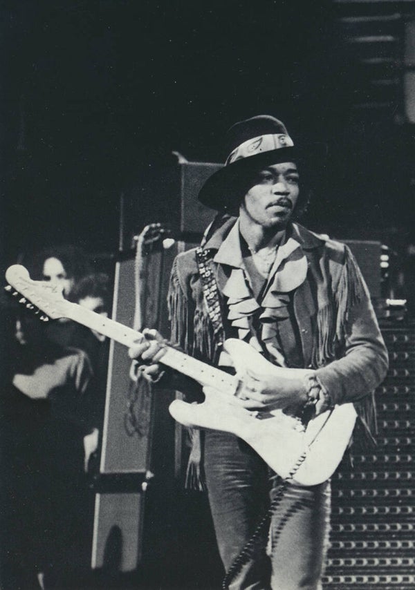 Jimi Hendrix - 1970s [Holland] - Publicity Photocard
