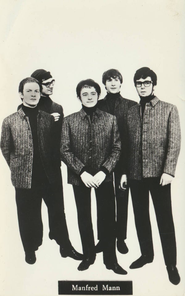 Manfred Mann - 1960s [Holland] - Publicity Postcard