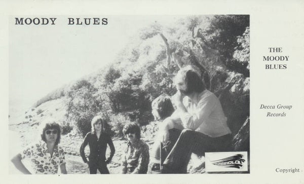 The Moody Blues - September 1970 [UK] - Publicity Photocard