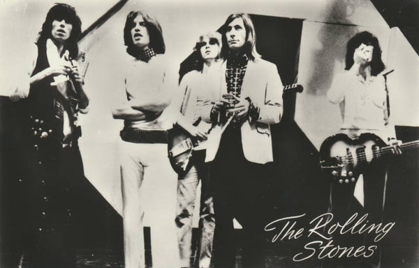 The Rolling Stones - 1960s [Holland] - Publicity Postcard